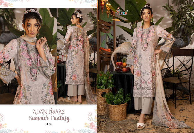 Shreematee Adan Libaas Pakistani Dress Material Catalog